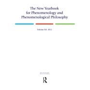 The New Yearbook for Phenomenology and Phenomenological Philosophy: Volume 12 by Hopkins; Burt, 9781844655410