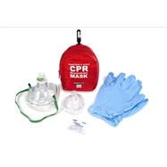 WNL Adult/Child & Infant CPR Masks in Soft Case w/Gloves & Wipe by WNL Products (FAK5000SGI-RED)  (NO RETURNS ALLOWED) by Channing-Bete, 8780000125416
