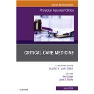 Critical Care Medicine, an Issue of Physician Assistant Clinics by Zuber, Kim; Davis, Jane S., 9780323655422