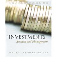 Investments : Analysis and Management by Cleary, W. Sean; Jones, Charles P., 9780470835425