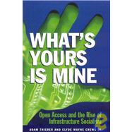 What's Yours is Mine Open Access and the Rise of Infrastructure Socialism by Theirer, Adam; Crews, Clyde Wayne, Jr., 9781930865426