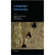Language Universals by Christiansen, Morten H.; Collins, Christopher; Edelman, Shimon, 9780195305432