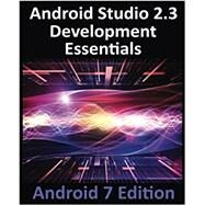 Android Studio 2.3 Development Essentials by Smyth, Neil, 9781544275437