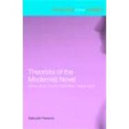 Theorists of the Modernist Novel: James Joyce, Dorothy Richardson and Virginia Woolf by Parsons; Deborah, 9780415285438