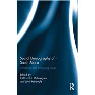 Social Demography of South Africa by Odimegwu, Clifford O.; Kekovole, John, 9781138795440