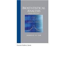 Biostatistical Analysis (Classic Version) by Zar, Jerrold H., 9780134995441