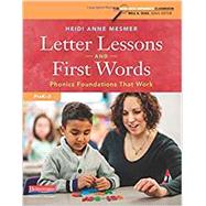 Letter Lessons and First Words by Mesmer, Heidi Anne, 9780325105444