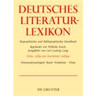 Deutsches Literatur-lexikon by Feilchenfeldt, Konrad, 9783908255444