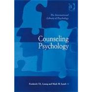 Counseling Psychology by Leong,Frederick T.L., 9780754625445