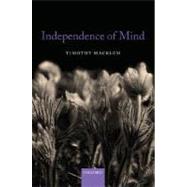 Independence of Mind by Macklem, Timothy, 9780199535446