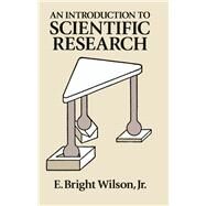 An Introduction to Scientific...,Wilson, E. Bright,9780486665450