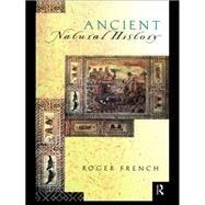 Ancient Natural History: Histories of Nature by French,Roger, 9780415115452