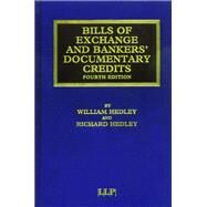 Bills of Exchange and Bankers' Documentary Credits by Hedley,William, 9781859785454