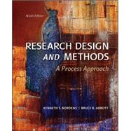 Research Design and Methods : A Process Approach by Bordens & Abbott, 9780078035456
