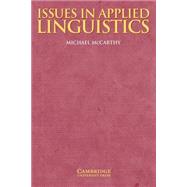 Issues in Applied Linguistics by Michael McCarthy, 9780521585460