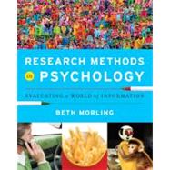 RESEARCH METH PSYCH 1E  PA by MORLING,BETH, 9780393935462