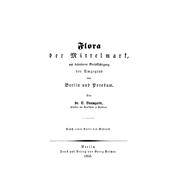 Flora Der Mittelmark Mit Besonderer Ber�cksichtigung Der Umgegend Von Berlin Und Potsdam by Baumgardt, Ernst, 9783111105468