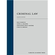 Criminal Law by Marcus, Paul; Malone, Linda A.; Moohr, Geraldine Szott; Drinan, Cara H., 9781522105473