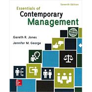 Essentials of Contemporary Management by Jones, Steven, 9781259545474