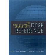 The Professional Counselors' Desk Reference by Marini, Irmo, Ph.D.; Stebnicki, Mark A., Ph.D., 9780826115478