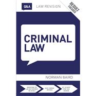 Q&A Criminal Law by Baird,Norman, 9781138415478