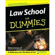 Law School For Dummies by Greene, Rebecca Fae, 9780764525483