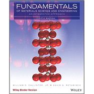Fundamentals of Materials Science and Engineering by Callister, William D., Jr.; Rethwisch, David G., 9781119175483