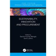 Sustainability, Innovation and Procurement by Mangla, Sachin Kumar; Luthra, Sunil, 9781138365483