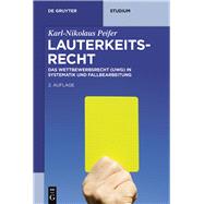 Lauterkeitsrecht by Peifer, Karl-nikolaus, 9783110485486