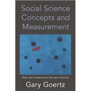 Social Science Concepts and Measurement by Goertz, Gary, 9780691205489