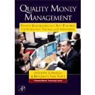 Quality Money Management by Kumiega; Van Vliet, 9780123725493