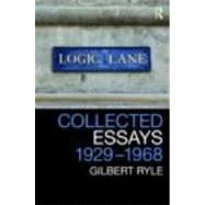 Collected Essays 1929 - 1968: Collected Papers Volume 2 by Ryle,Gilbert, 9780415485494