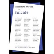 Essential Papers on Suicide by Maltsberger, John T.; Goldblatt, Mark J., 9780814755495