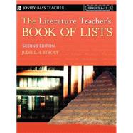 The Literature Teacher's Book Of Lists by Strouf, Judie L. H., 9780787975500