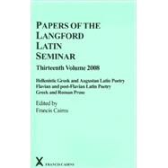 Papers of the Langford Latin Seminar by Cairns, Francis; Cairns, Sandra (CON); Williams, Frederick (CON), 9780905205502