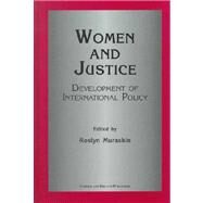 Women and Justice by Muraskin,Roslyn, 9789057005503