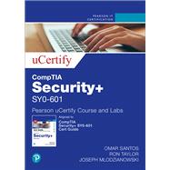 CompTIA Security+ SY0-601 Cert Guide uCertify Course and Labs Access Code Card by Santos, Omar; Taylor, Ron; Mlodzianowski, Joseph, 9780137305506