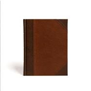 CSB Notetaking Bible, Large Print Edition, Brown/Tan LeatherTouch Over Board by CSB Bibles by Holman, 9781087785509