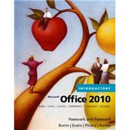 Microsoft Office 2010, Introductory by Pasewark/Pasewark; Romer, Robin M.; Evans, Jessica; Pinard, Katherine T.; Biheller Bunin, Rachel, 9780538475518