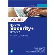 CompTIA Security+ SY0-601 Cert Guide uCertify Labs Access Code Card by Santos, Omar; Taylor, Ron, 9780137305520