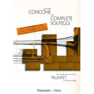 The Complete Solfeggi (Item BQ51) by Concone, Giuseppe, 9780825835520