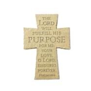 The Purpose Driven Life Resin Cross by Rick Warren, 9780310805526
