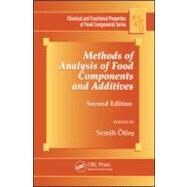 Methods of Analysis of Food Components and Additives, Second Edition by +tles; Semih, 9781439815526