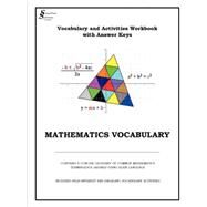 Vocabulary and Activities Workbook With Keys by Simplified Solutions for Math Inc., 9781435715530