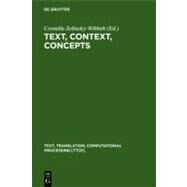 Text, Context, Concepts by Fitzmyer, Joseph A., 9783110175530