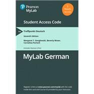 MLM MyLab German with Pearson eText for Treffpunkt Deutsch -- Access Card (Single Semester) by Gonglewski, Margaret T.; Moser, Beverly; Partsch, Cornelius, 9780135885536