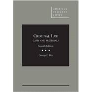 Criminal Law by Dix, George E., 9780314285539