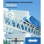 Engineering Mechanics Statics by Hibbeler, Russell C., 9780132915540