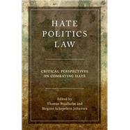 Hate, Politics, Law Critical Perspectives on Combating Hate by Brudholm, Thomas; Johansen, Birgitte Schepelern, 9780190465544