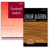 Linear Algebra and Its Applications, 2e + Functional Analysis Set by Lax, Peter D., 9780470555545